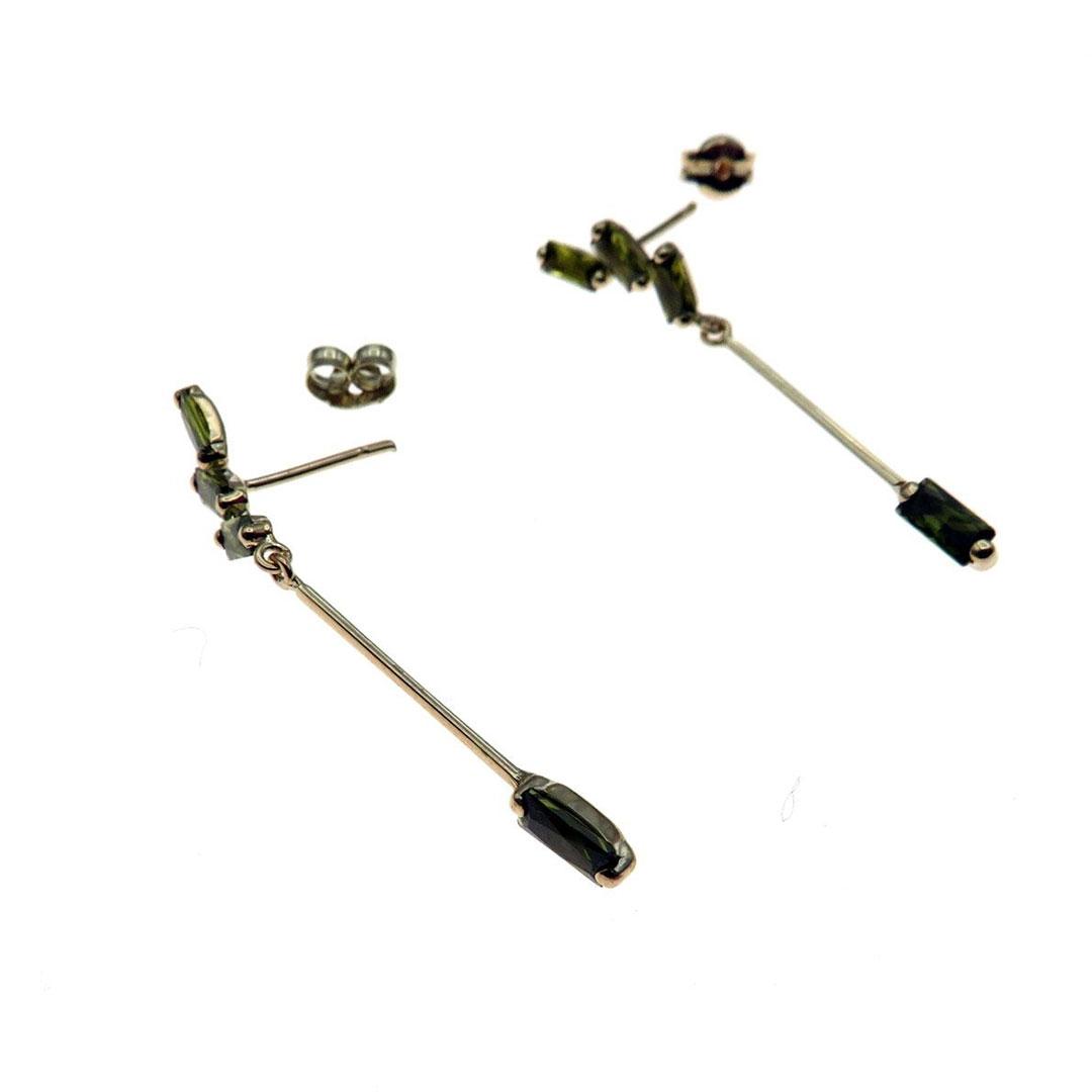 PENDIENTES LARGO MUJER ORO 18K 5994V