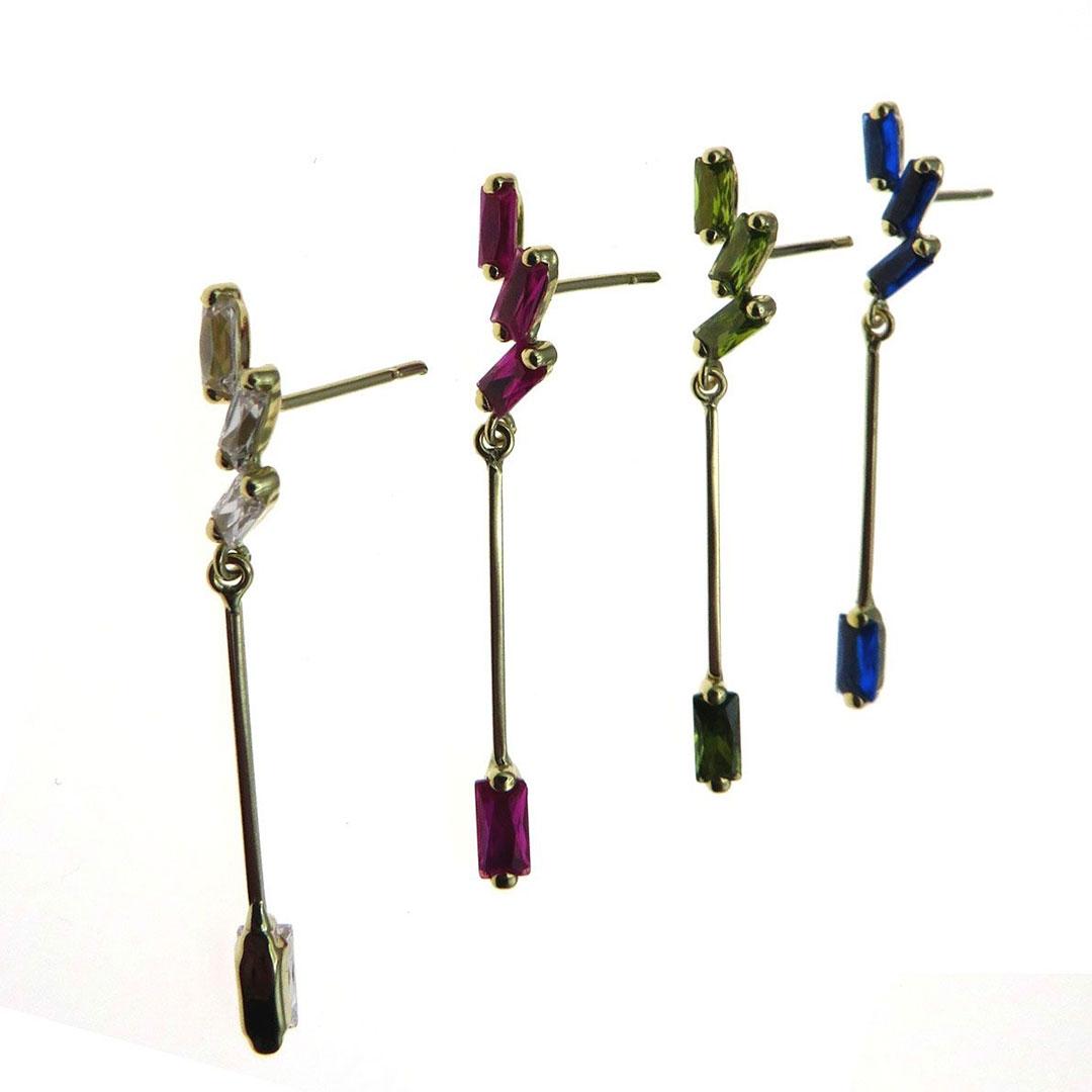 PENDIENTES LARGO MUJER ORO 18K 5994V