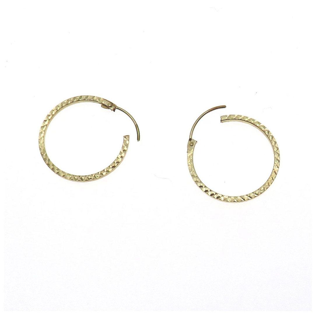PENDIENTES ARO MUJER ORO 18K 6605M
