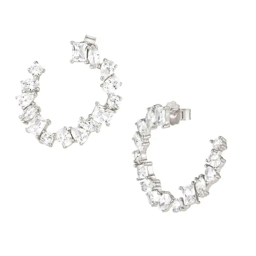 PENDIENTES MUJER PLATA LEY 925 NOMINATION 149808