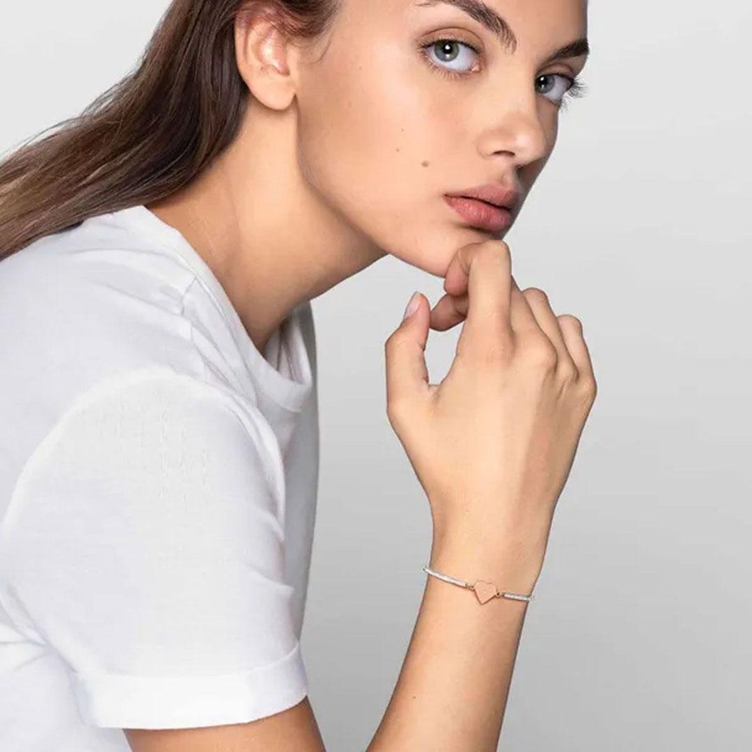 PULSERA MUJER ACERO Y CIRCONITAS NOMINATION 28004/22