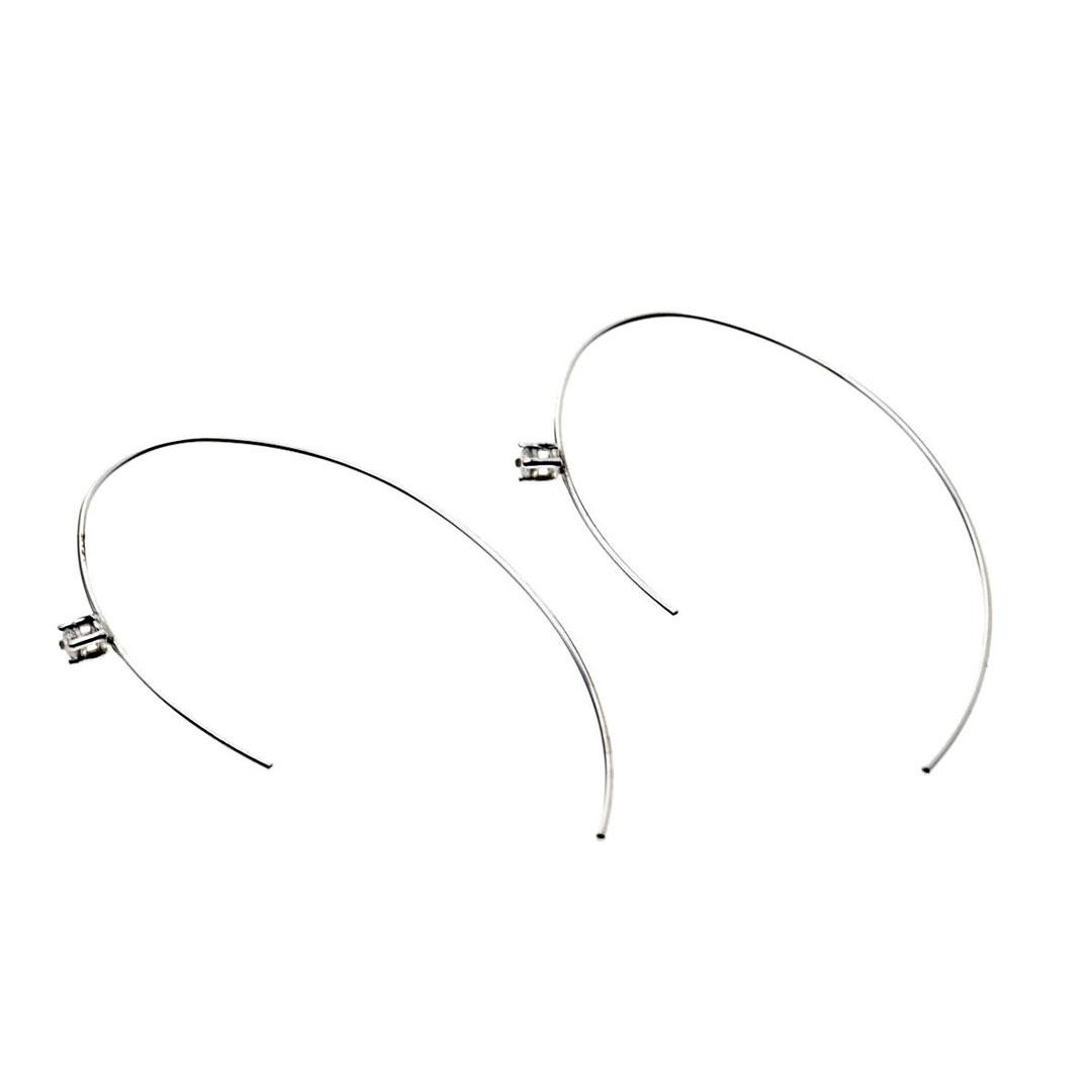 PENDIENTES MUJER PLATA LEY Y CIRCONITA  925 19651