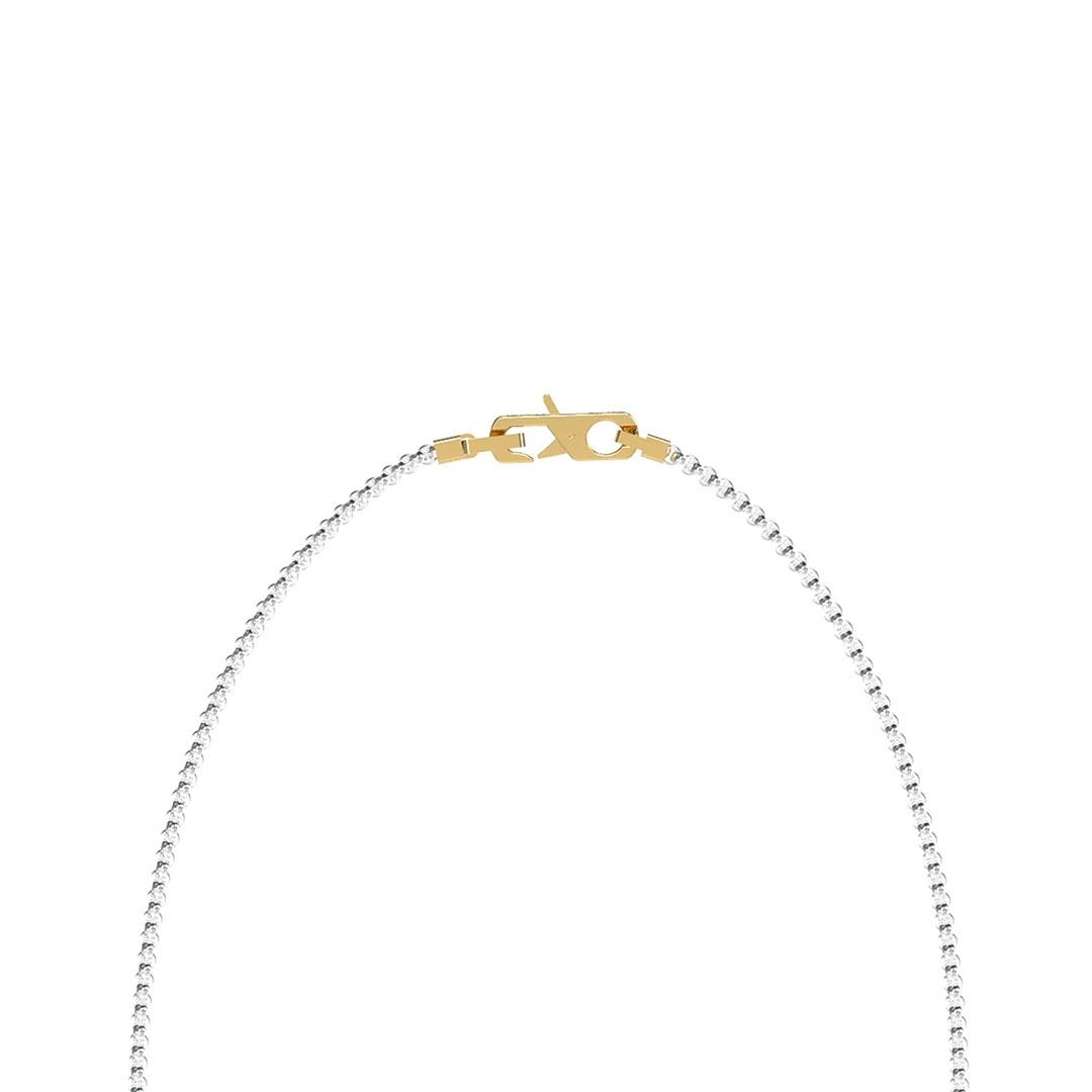 COLLAR UNISEX ACERO BICOLOR GUESS JUMN03026JWYGSTT-U