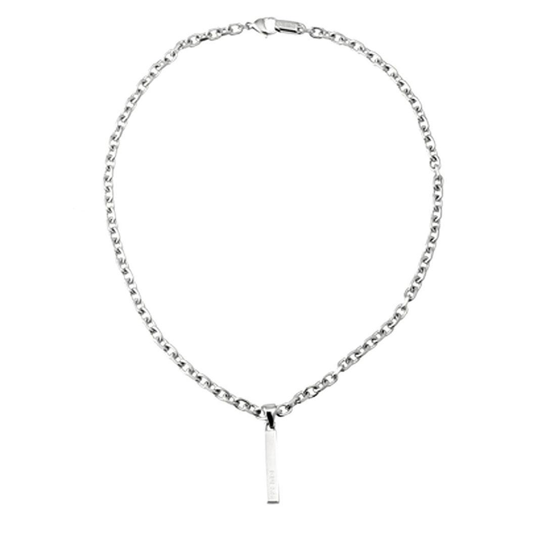 COLLAR UNISEX ACERO GUESS JUXN03001JWSTT-U