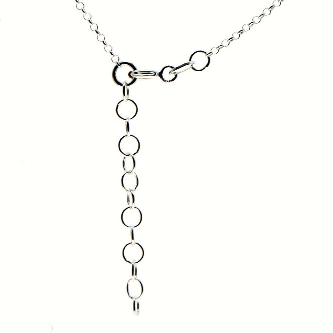 COLLAR MUJER PLATA LEY Y PERLAS  210052