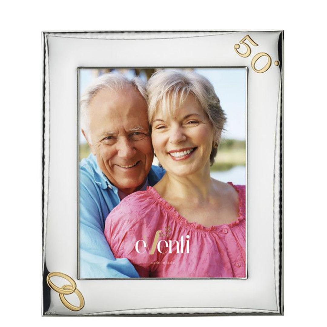 REGALO MARCO FOTOS 50 ANIVERSARIO EN PLATA BILAMINADA EV9230
