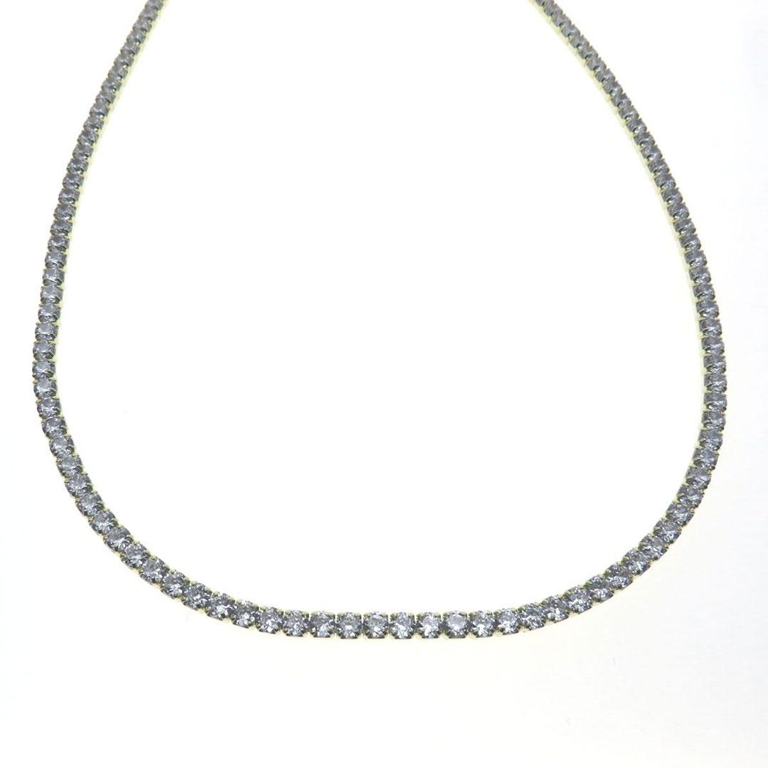 COLLAR MUJER PLATA LEY 925 Y CIRCONITAS 30C