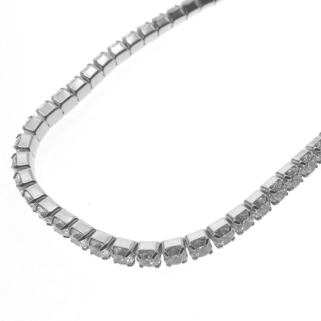 COLLAR MUJER PLATA LEY 925 Y CIRCONITAS 30PC
