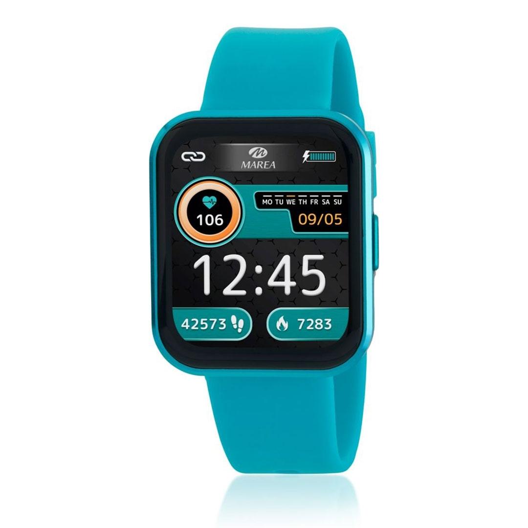 RELOJ UNISEX SMARWATCH MAREA B63003/2 TURQUESA