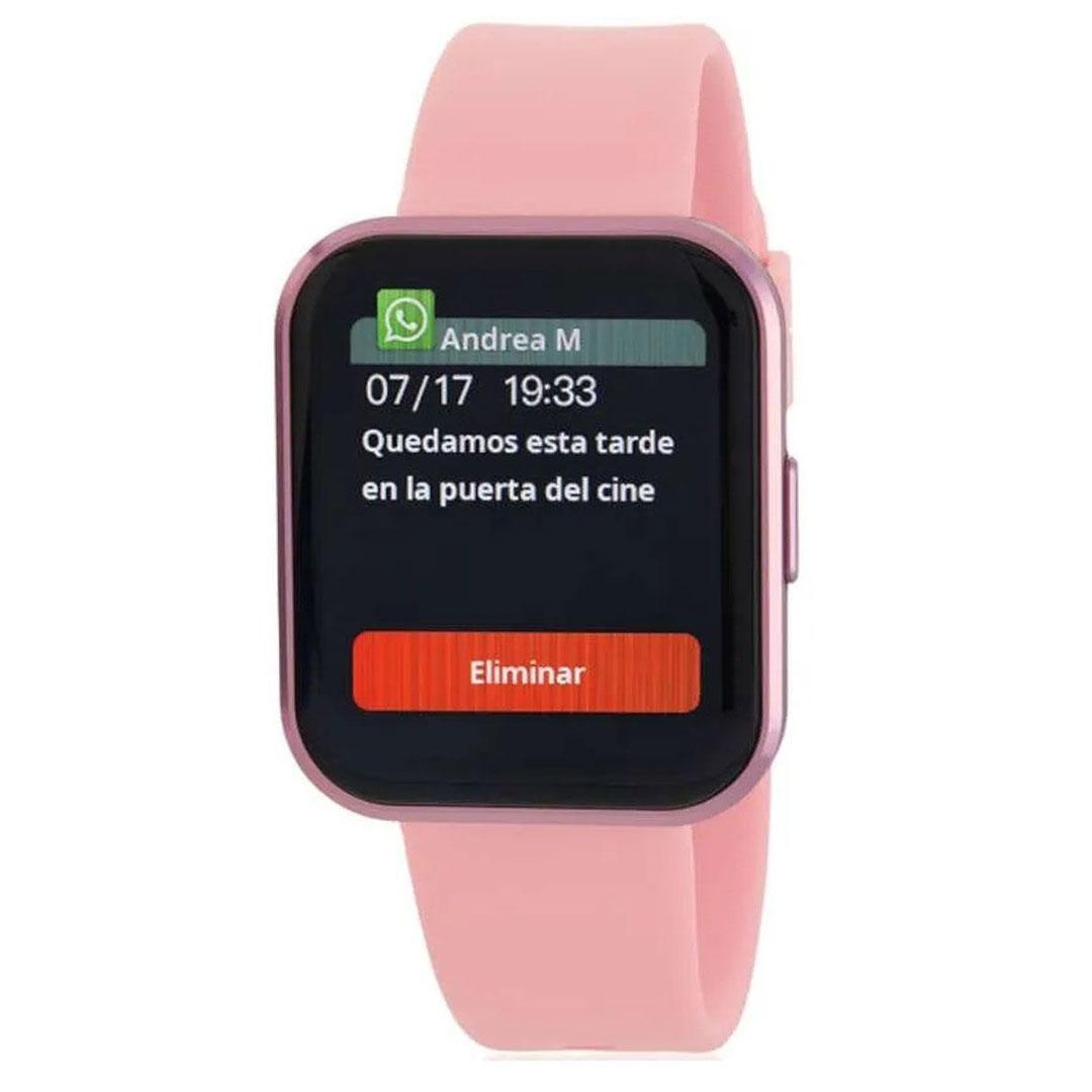 RELOJ UNISEX SMARTWATCH MAREA B63003/3 ROSA