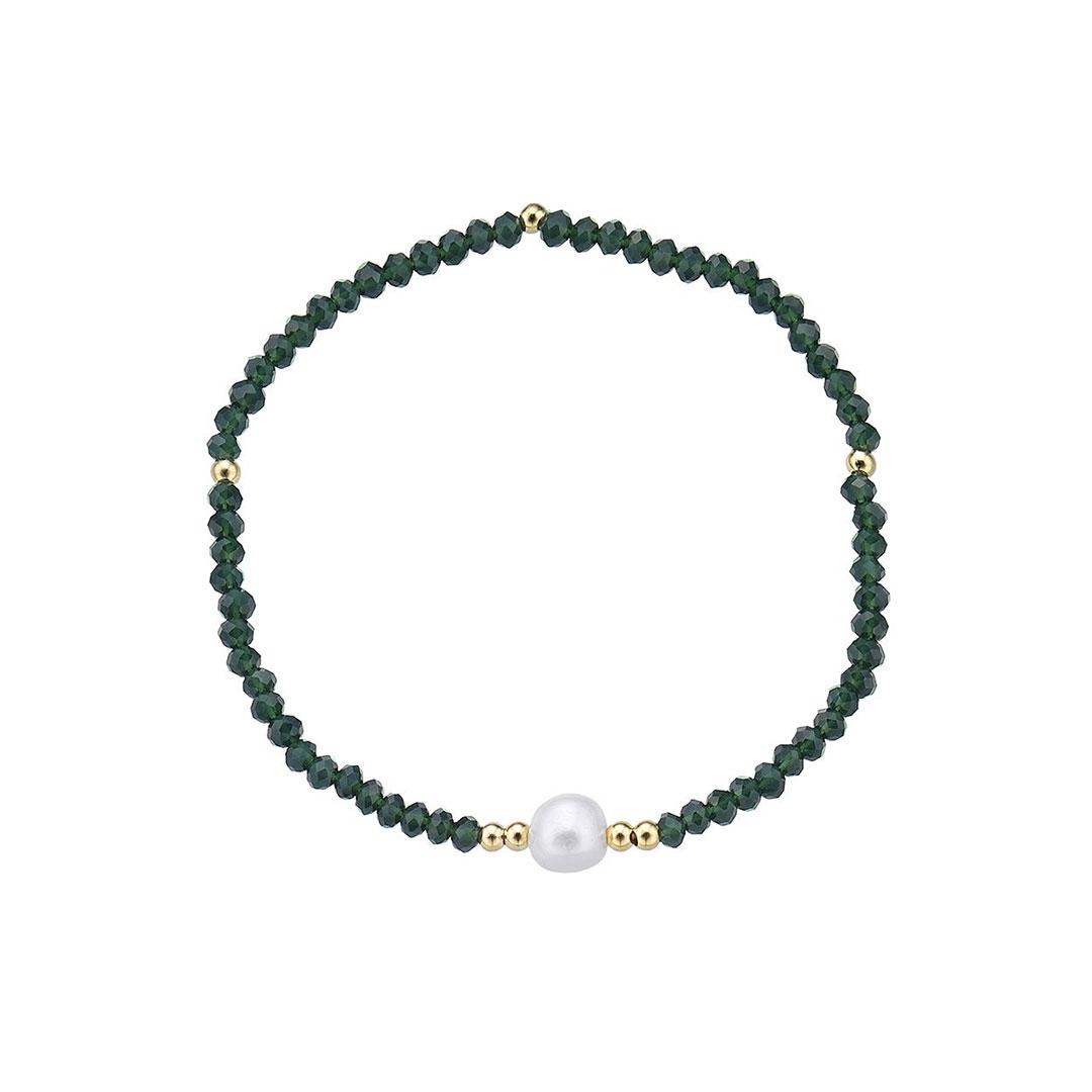 PULSERA ELASTICA MUJER PLATA DORADA DURÁN EXQUSE 00511905