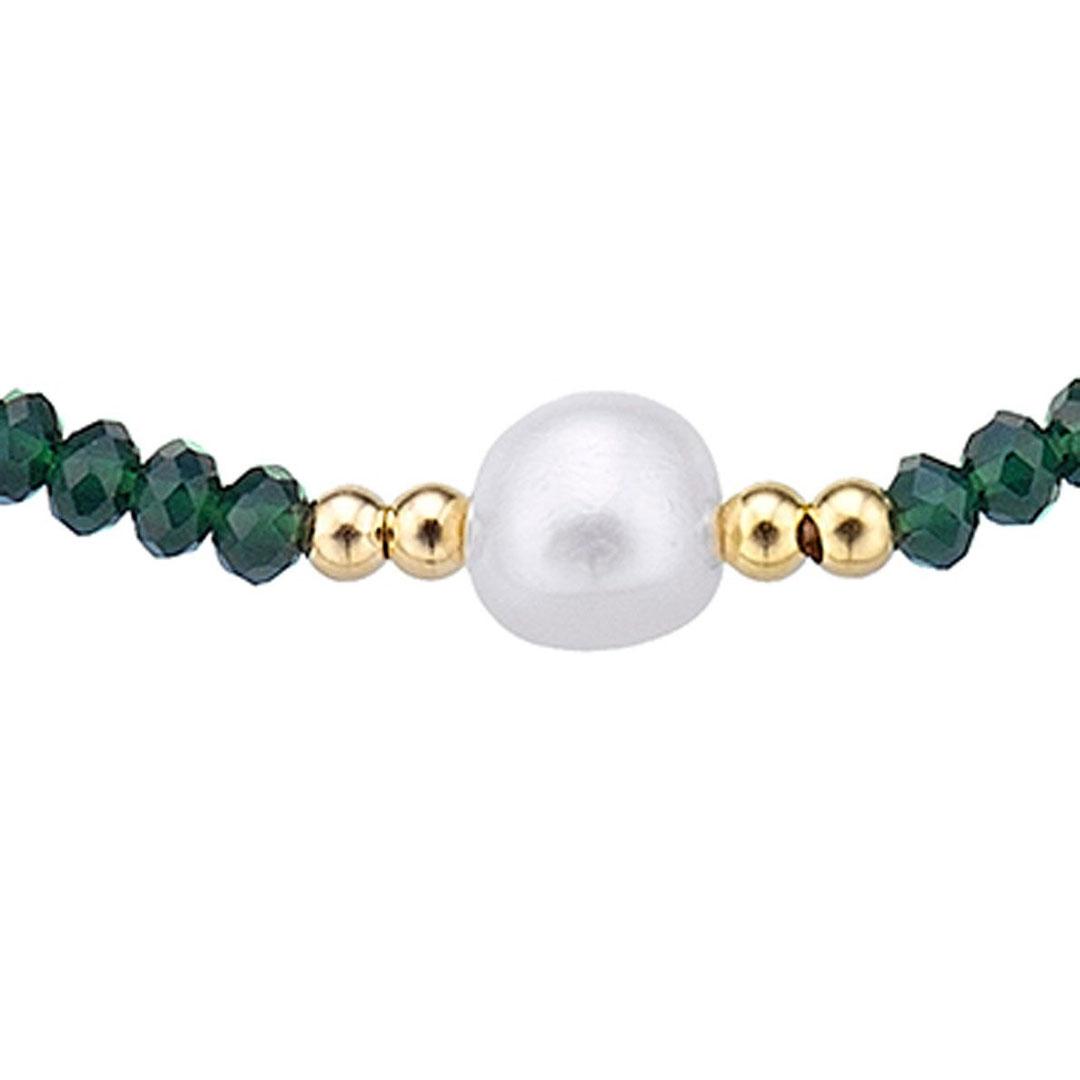 PULSERA ELASTICA MUJER PLATA DORADA DURÁN EXQUSE 00511905