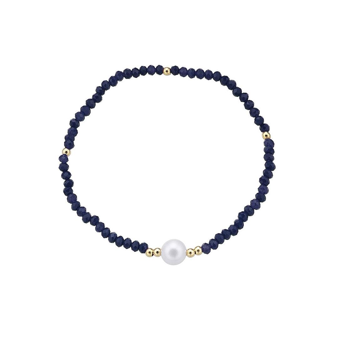 PULSERA ELASTICA MUJER PLATA DORADA DURÁN EXQUSE 00511907