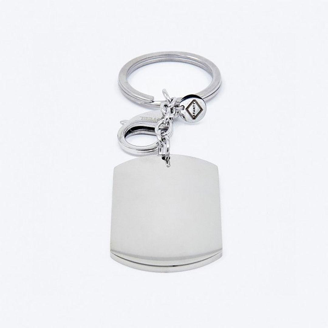 REGALO LLAVERO ACERO RECTÁNGULAR AV0033