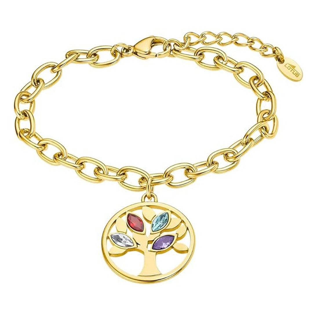 PULSERA MUJER LOTUS ACERO DORADO LS2192-2/2
