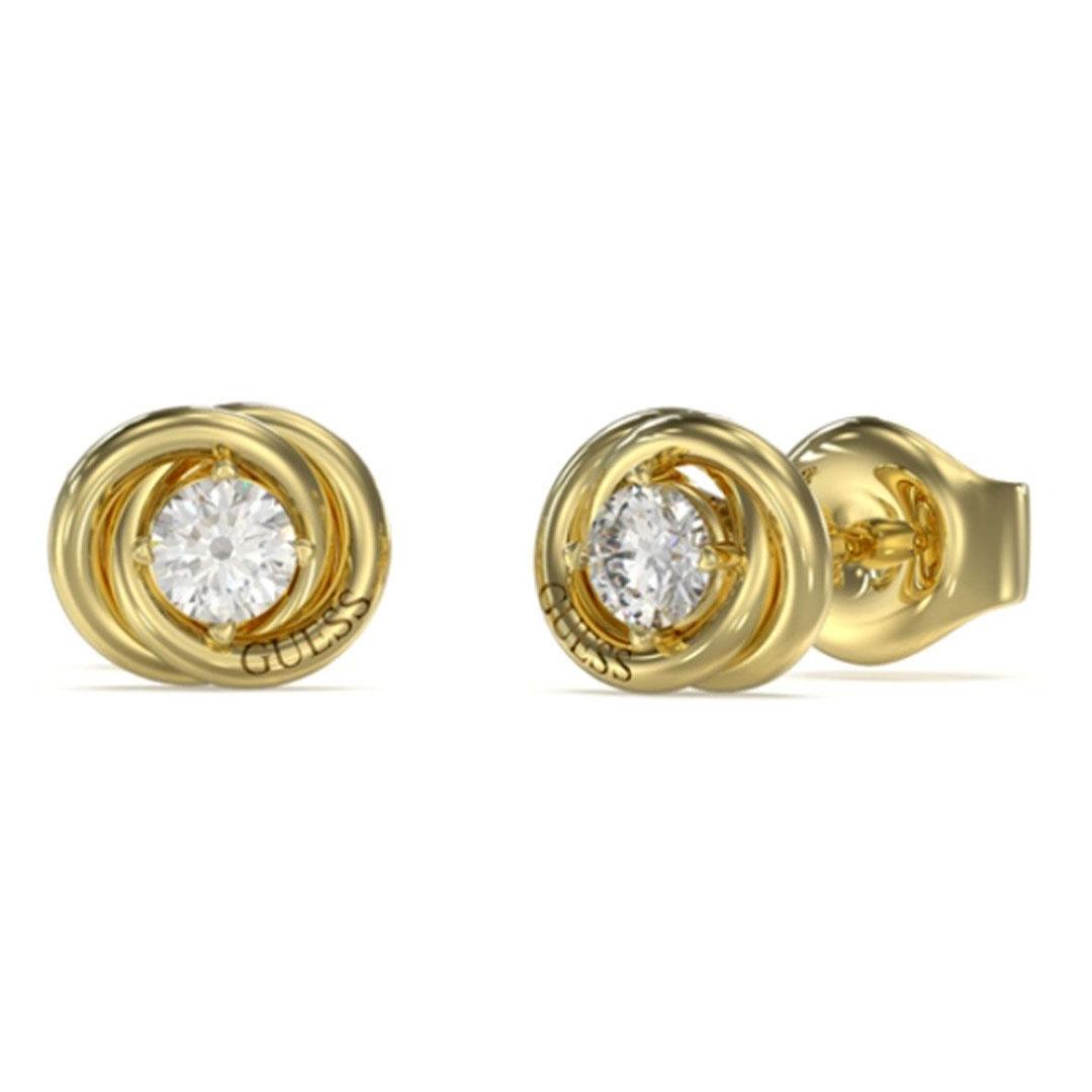 PENDIENTES MUJER ACERO DORADO GUESS JUBE04065JWYGT-U