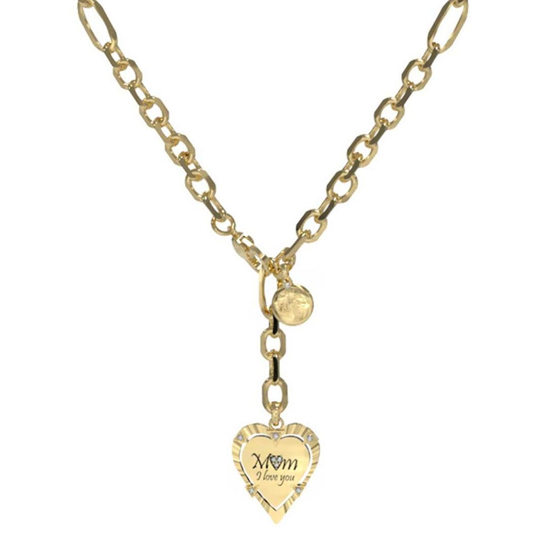 COLLAR MUJER ACERO DORADO GUESS JUBN04044JWYGT-U