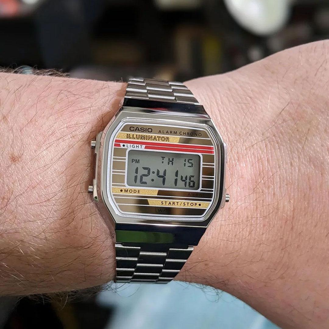 RELOJ UNISEX CASIO A168WEHA-9EF