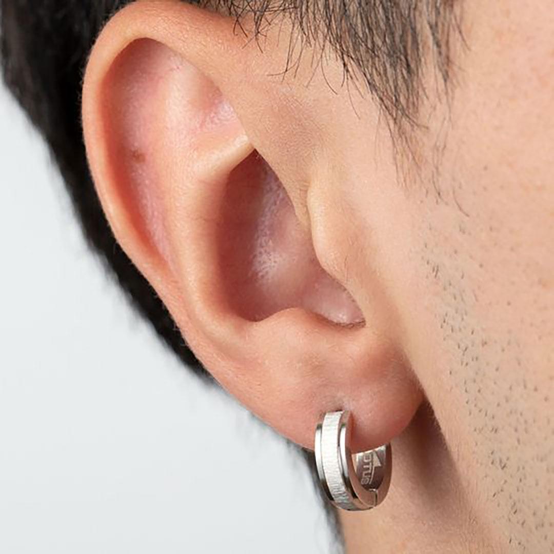 PENDIENTES HOMBRE LOTUS ACERO LS2152-4/1