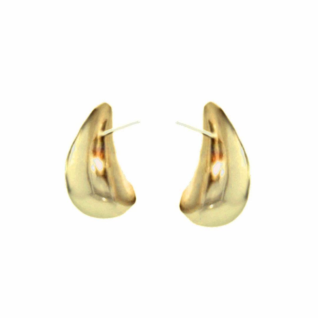 PENDIENTES MUJER PLATA DORADA 110459A