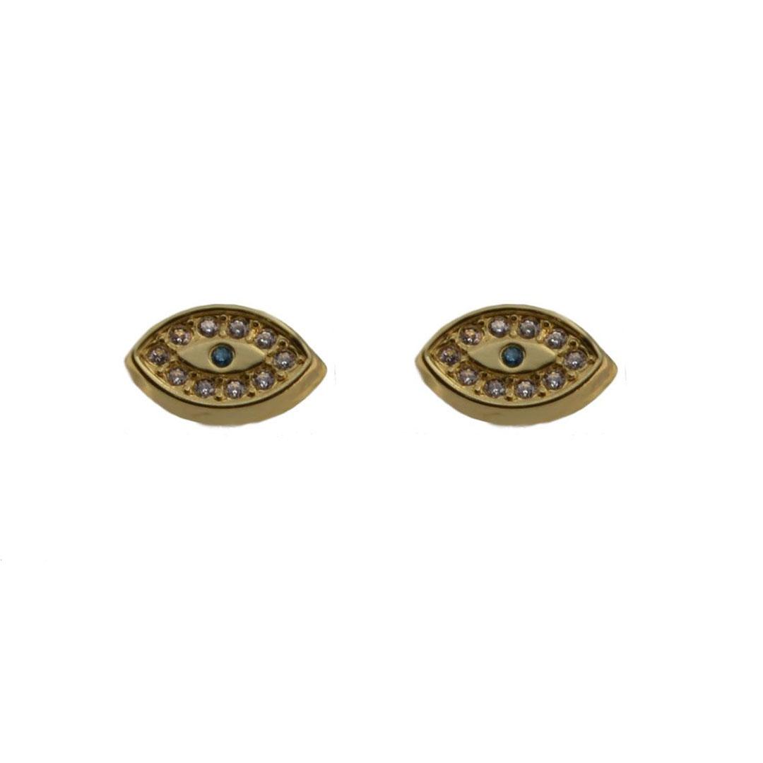 PENDIENTES MUJER ORO 18K OJO TURCO 5170M