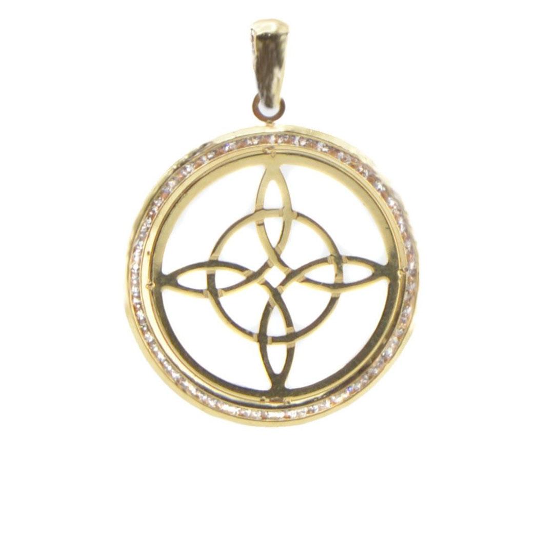 COLGANTE MEDALLA MUJER ORO 18K 229M