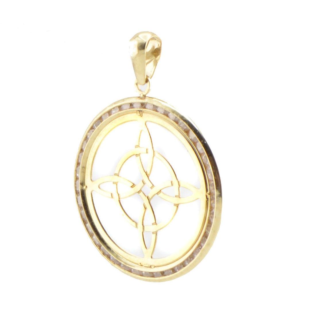 COLGANTE MEDALLA MUJER ORO 18K 229M