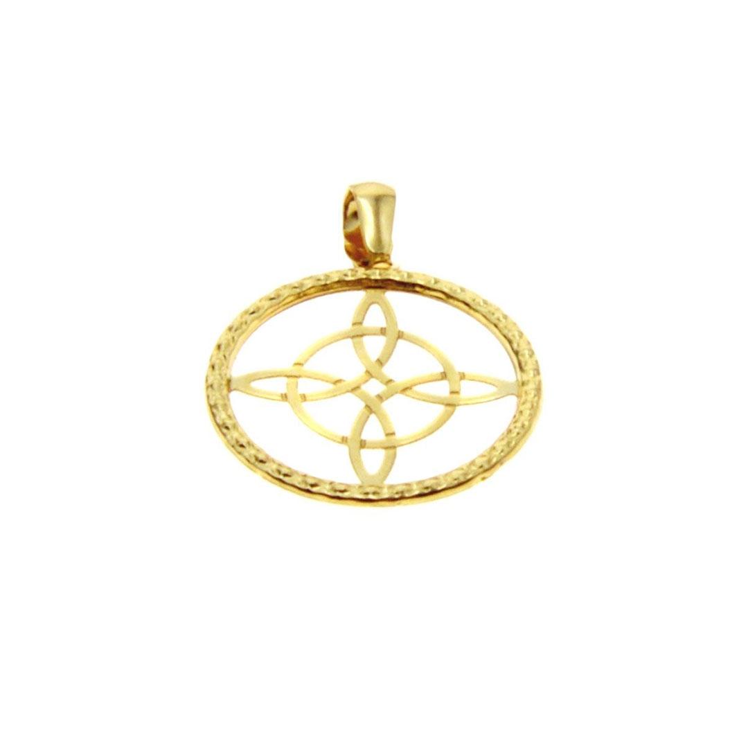 COLGANTE MEDALLA MUJER ORO 18K 230M