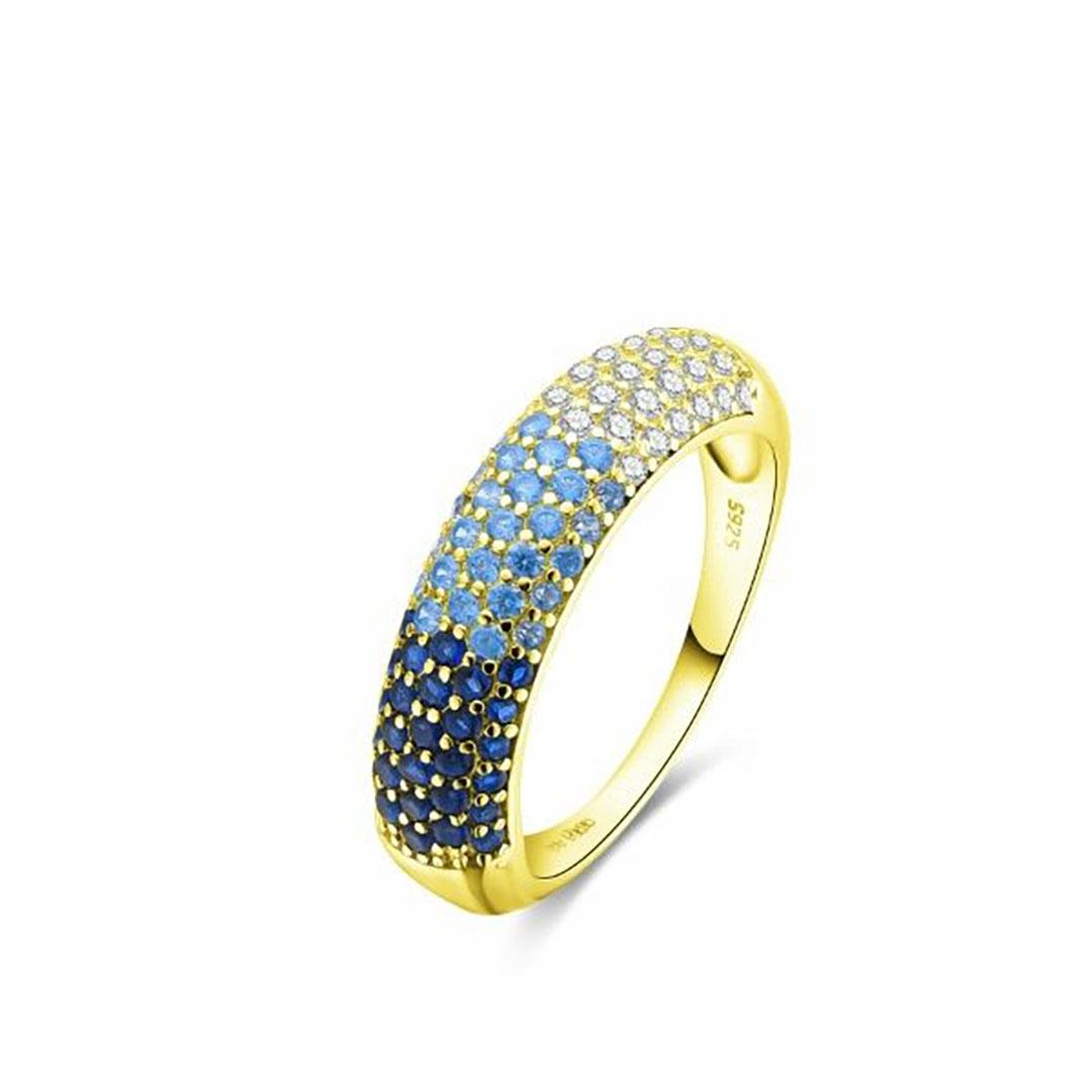 SORTIJA MUJER PLATA DE LEY 925 Y CIRCONITAS  11632/18