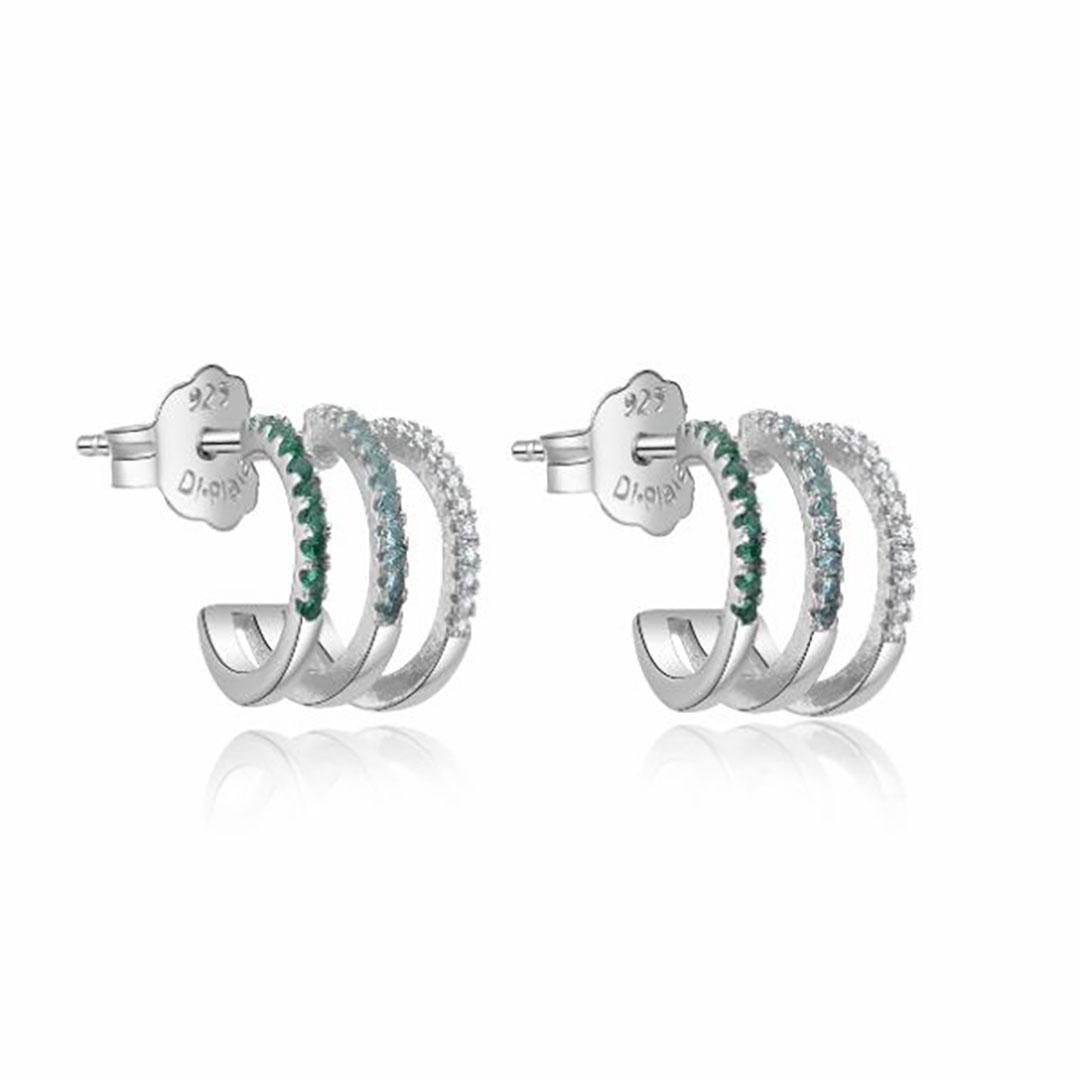 PENDIENTES MUJER PLATA DE LEY  925 24845/E