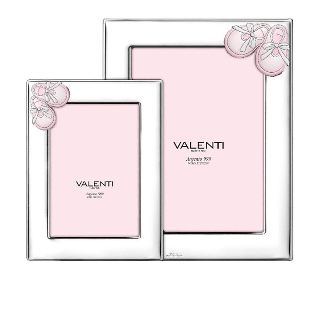 MARCO DE FOTOS INFANTIL 13X18 Y 9X13 ZAPATITOS ROSA 73192/2L