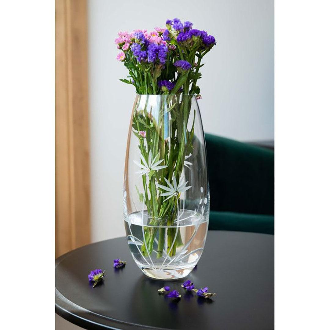 REGALO JARRÓN CRISTAL TALLADO GA4321