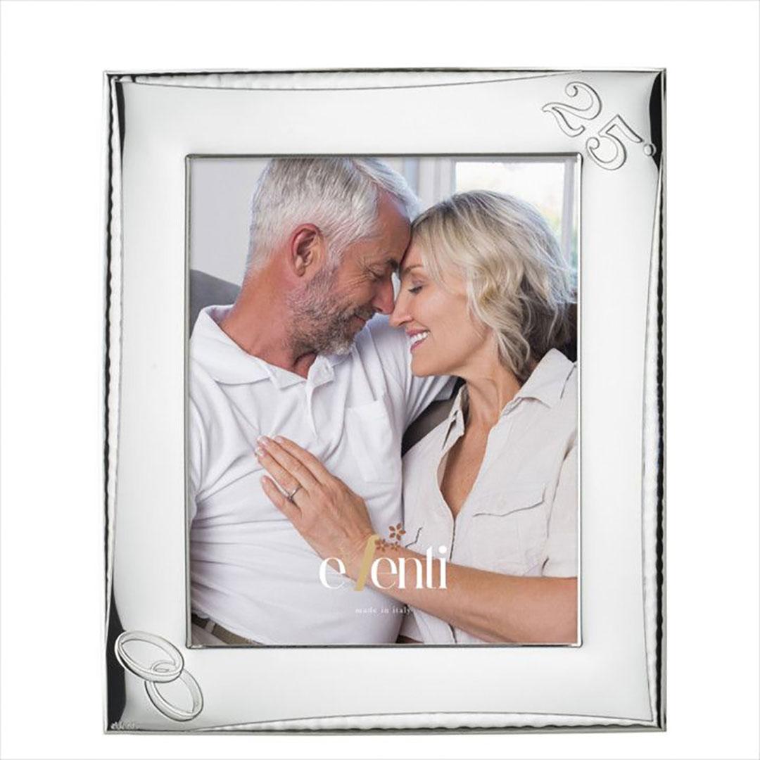 MARCO DE FOTOS 13X18 25 ANIVERSARIO PLATA BILAMINADA EV9230/