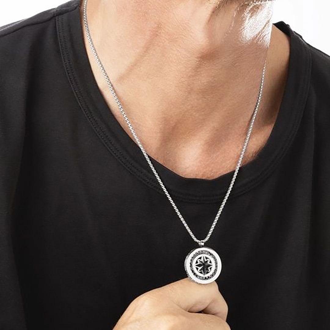 COLLAR HOMBRE LOTUS ACERO LS2368-1/1