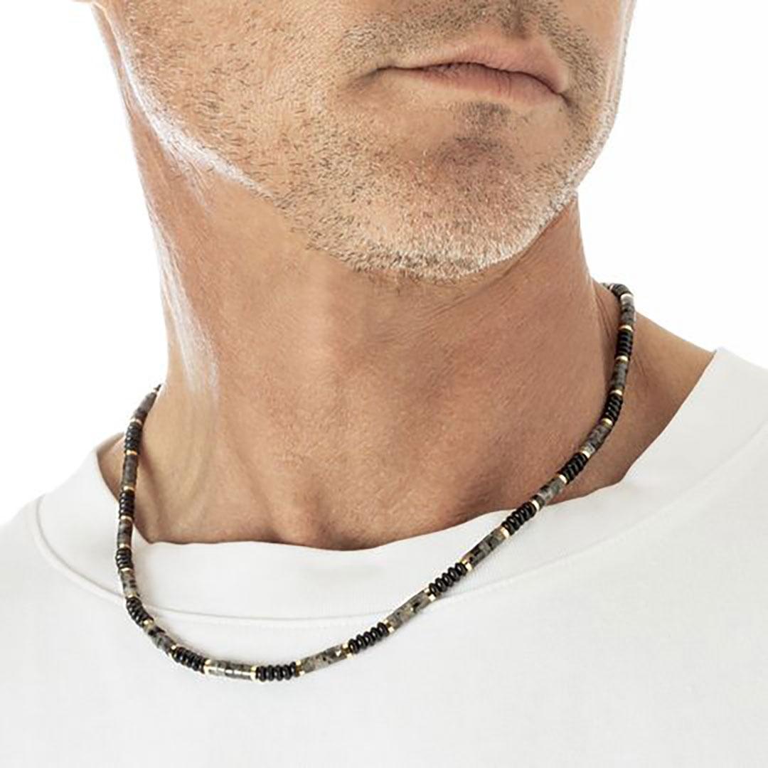 COLLAR HOMBRE LOTUS ACERO LS2373-1/2