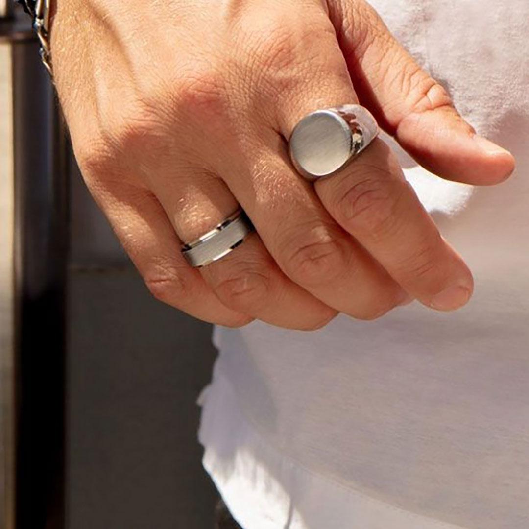 SORTIJA HOMBRE LOTUS ACERO LS2395-3/124