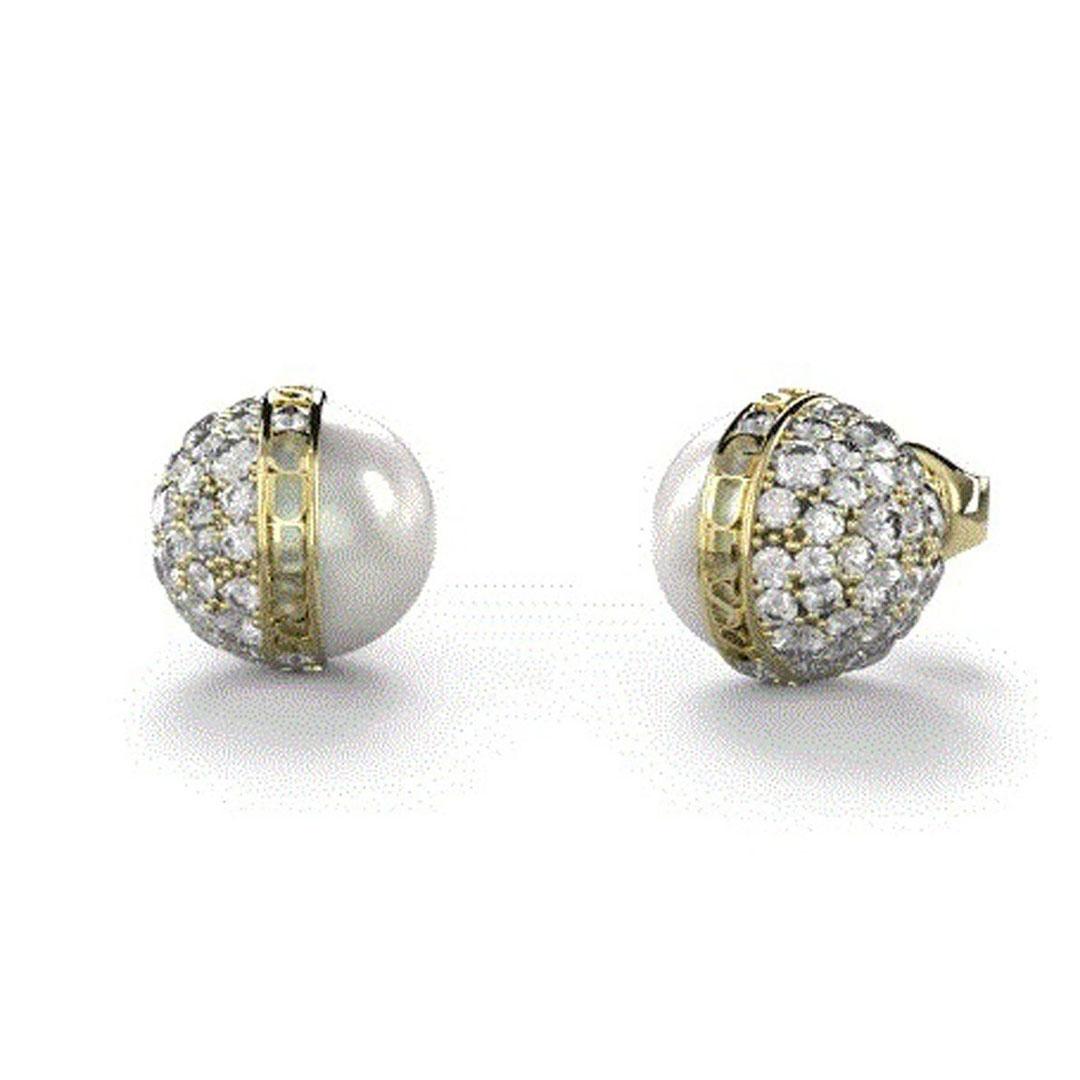 PENDIENTES MUJER ACERO DORADO GUESS JUBE04458JWYGT-U