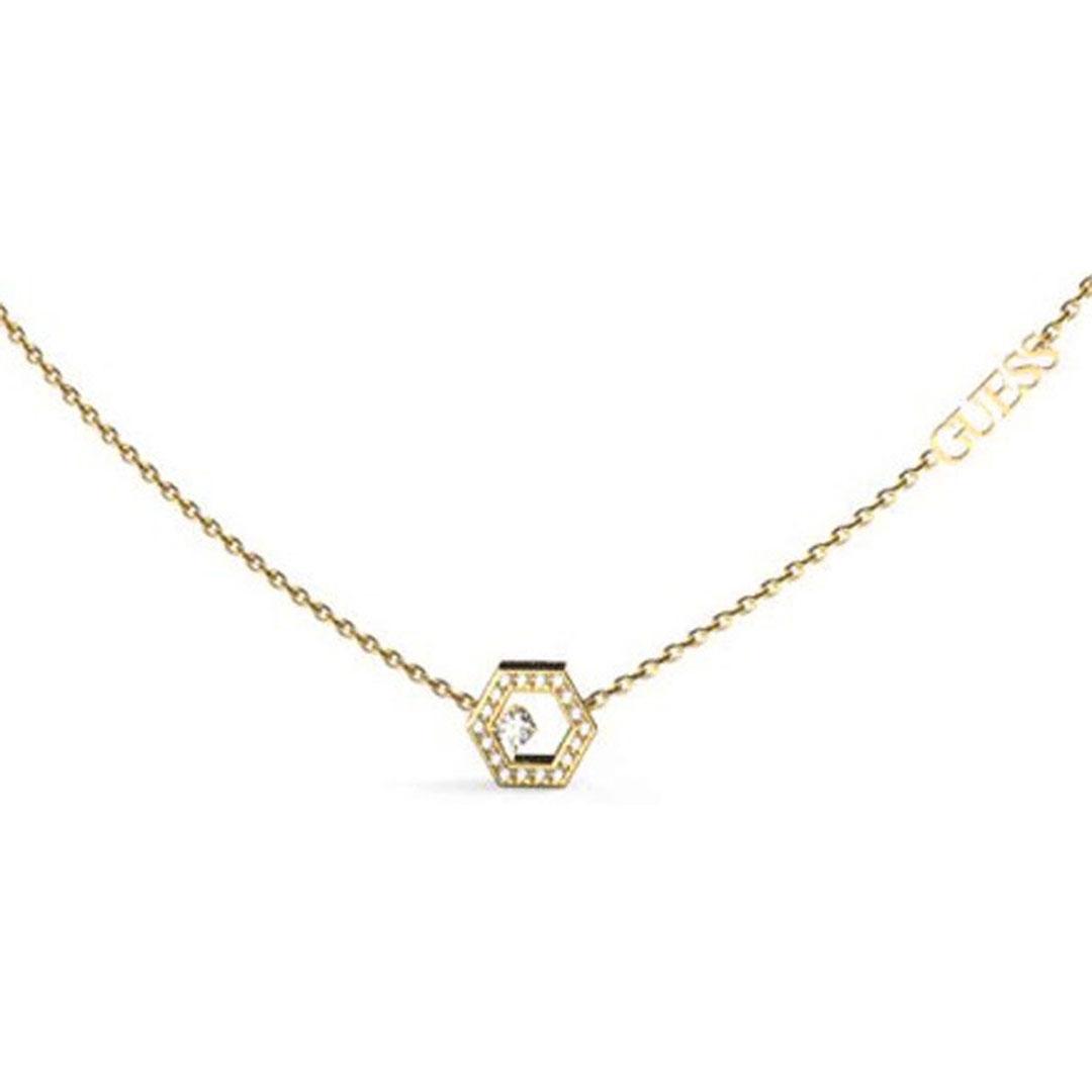 COLLAR MUJER GUESS ACERO DORADO JUBN04649JWYGT-U