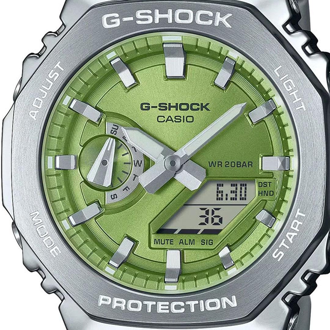 RELOJ HOMBRE CASIO G-SHOCK GM-2110D-3AER  (VERDE)