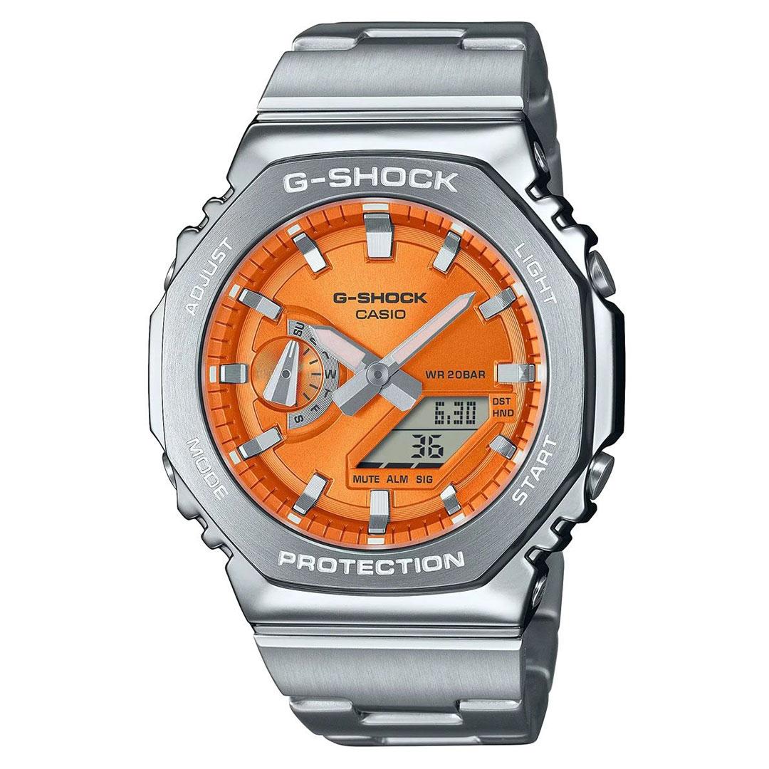 RELOJ HOMBRE CASIO G-SHOCK GM-2110D-4AER  (NARANJA)