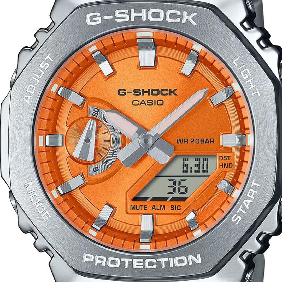 RELOJ HOMBRE CASIO G-SHOCK GM-2110D-4AER  (NARANJA)