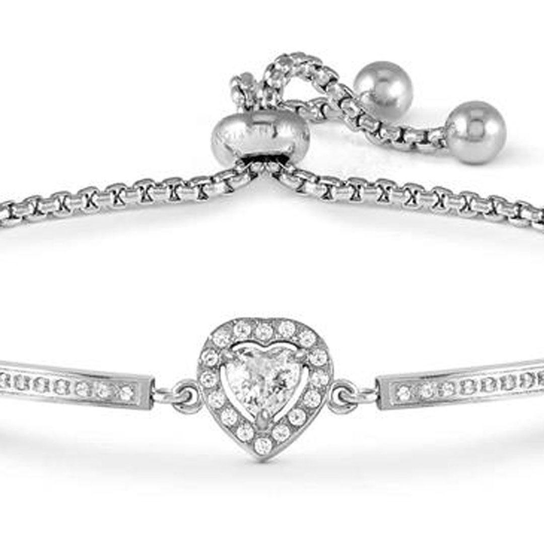 PULSERA MUJER ACERO NOMINATION  PLATEADO CORAZÓN ROYAL DREAM