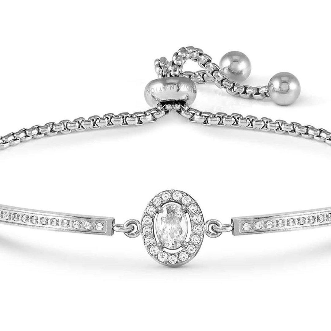 PULSERA MUJER ACERO NOMINATION  PLATEADO OVAL ROYAL DREAM 02