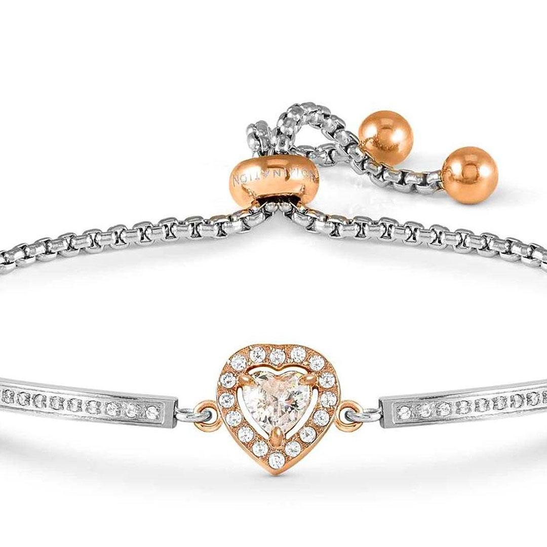 PULSERA MUJER ACERO NOMINATION  ROSEGOLD CORAZON ROYAL DREAM