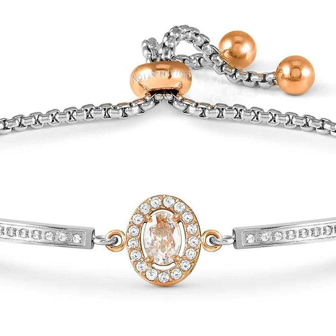 PULSERA MUJER ACERO NOMINATION  ROSEGOLD OVAL ROYAL DREAM 02