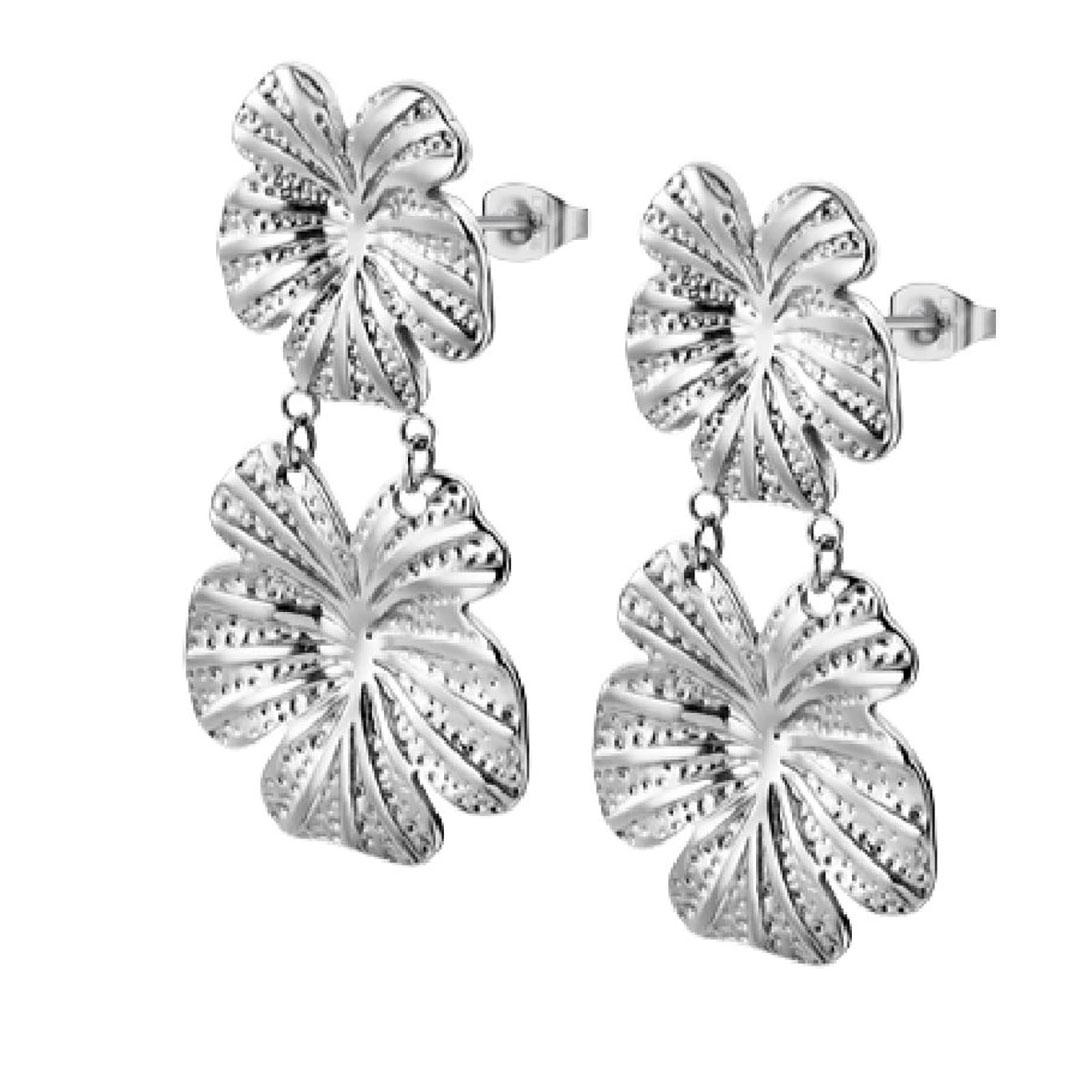 PENDIENTES MUJER LOTUS ACERO LS2436-4/1