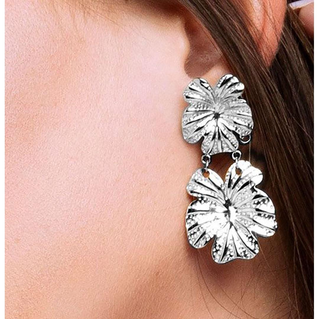 PENDIENTES MUJER LOTUS ACERO LS2436-4/1