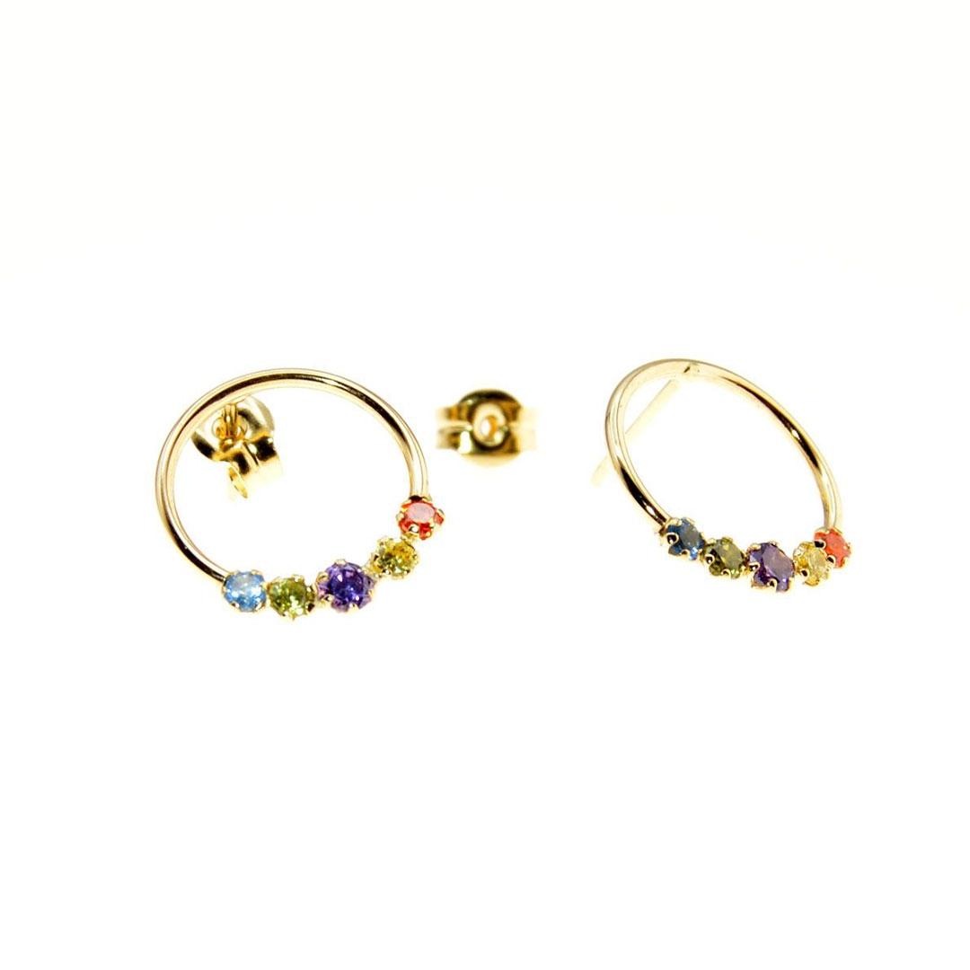 PENDIENTES MUJER ORO 18K 5803M