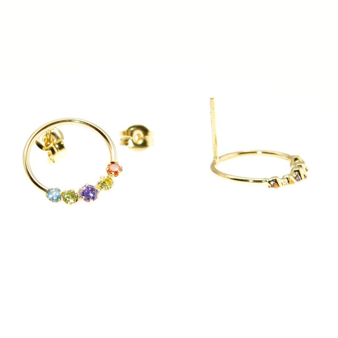 PENDIENTES MUJER ORO 18K 5803M