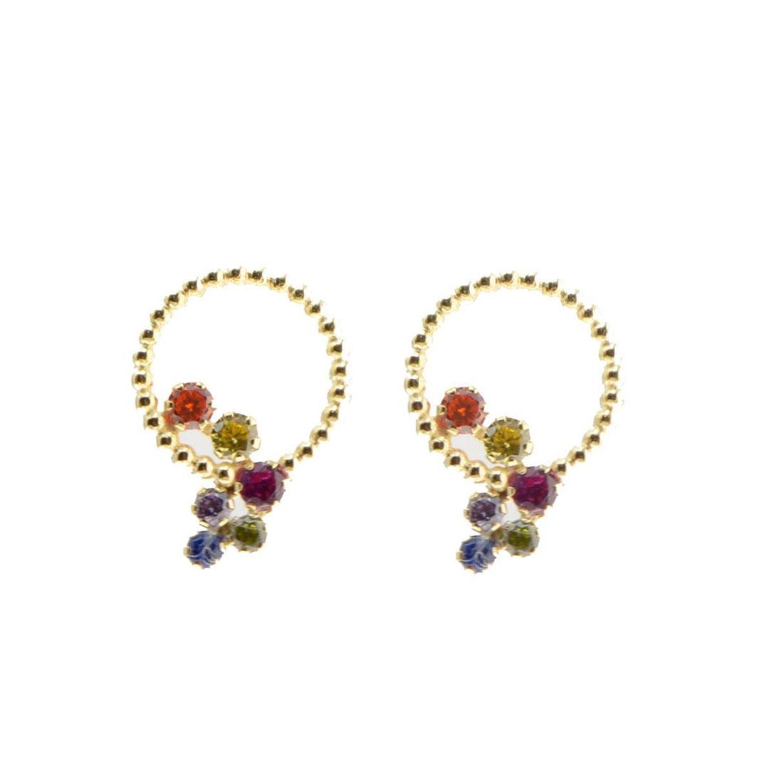 PENDIENTES MUJER ORO 18K 5878M